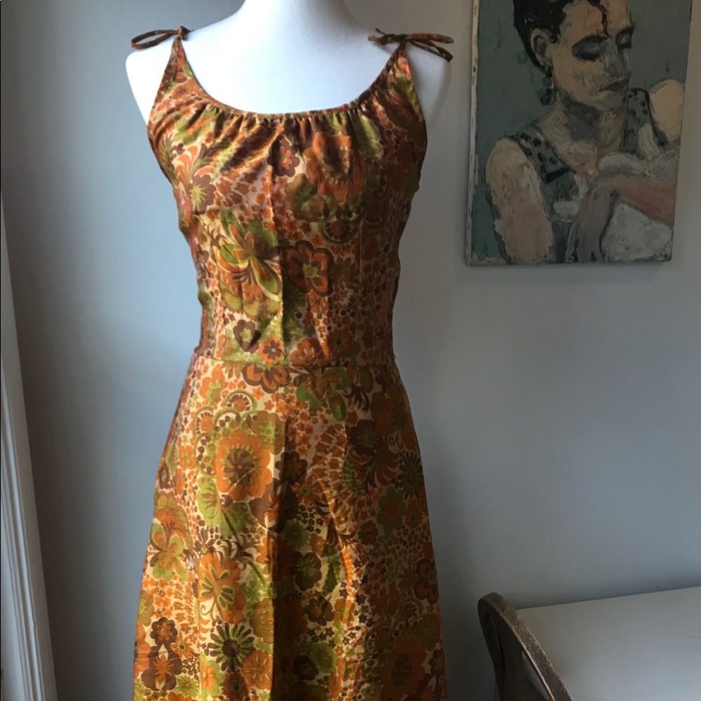 VINTAGE Silk 50s/60s Daydress 👗